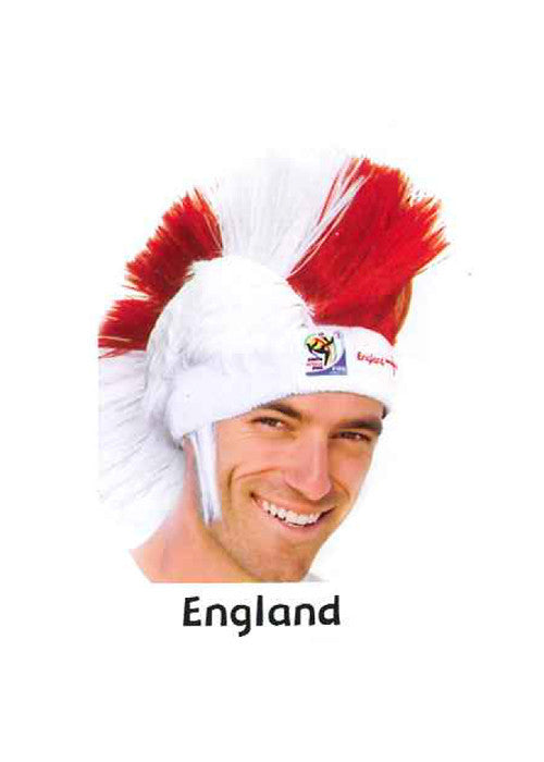 2010 Official FIFA Soccer Mohawk Wig - Hair and Accessories Inc