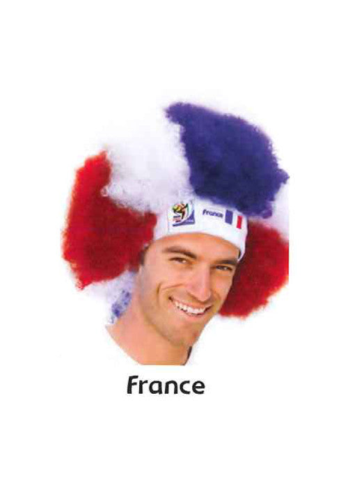 2010 Official Fifa Soccer Afro Wig - Hair and Accessories Inc