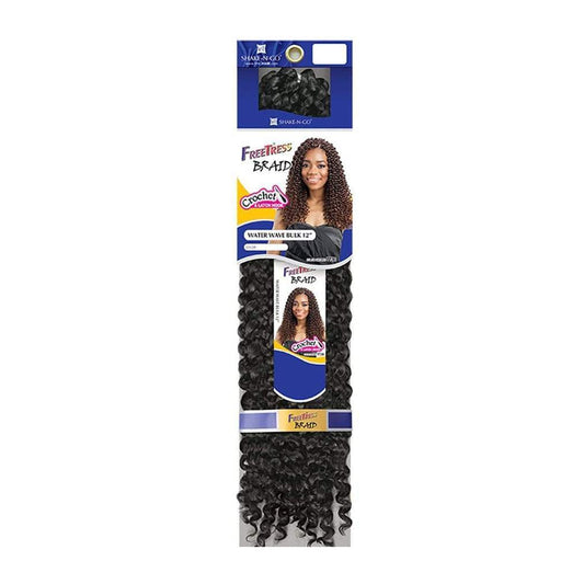 FreeTress Braid Crochet Water Wave Bulk 12" - VIP Extensions