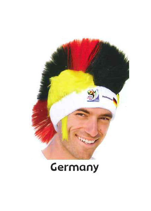 2010 Official FIFA Soccer Mohawk Wig - Hair and Accessories Inc