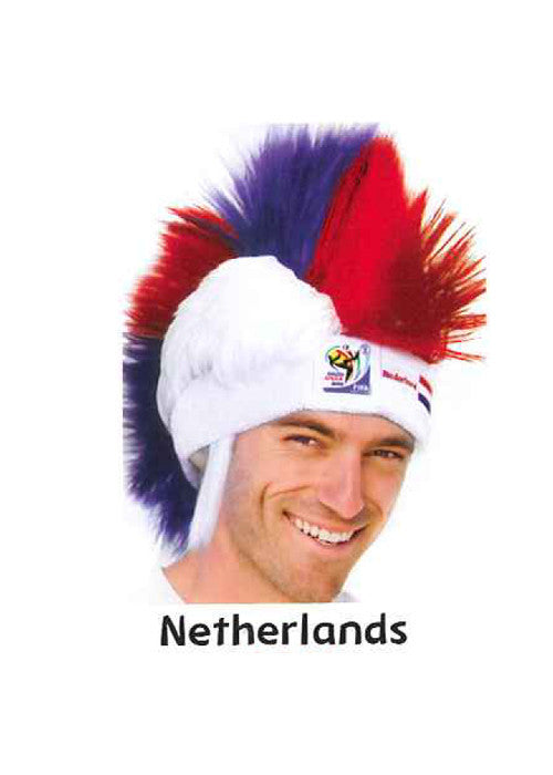 2010 Official FIFA Soccer Mohawk Wig - Hair and Accessories Inc
