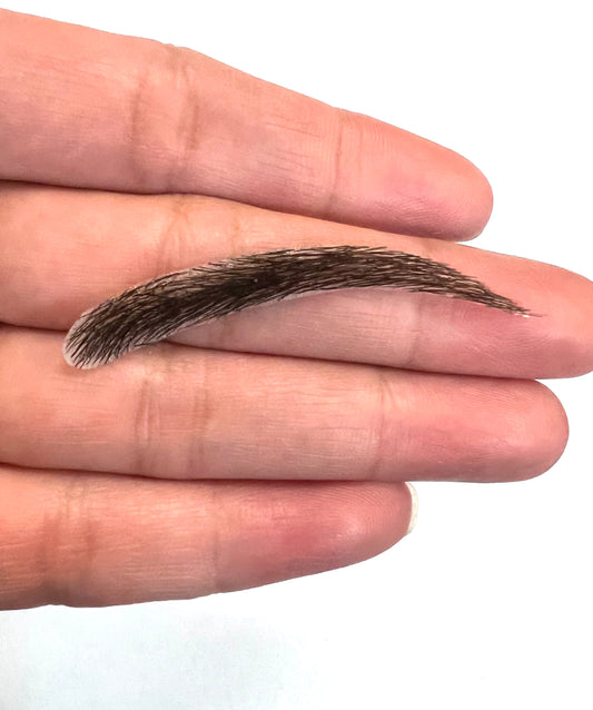 Human Hair Hand Injected PU False Eyebrows - VIP Extensions