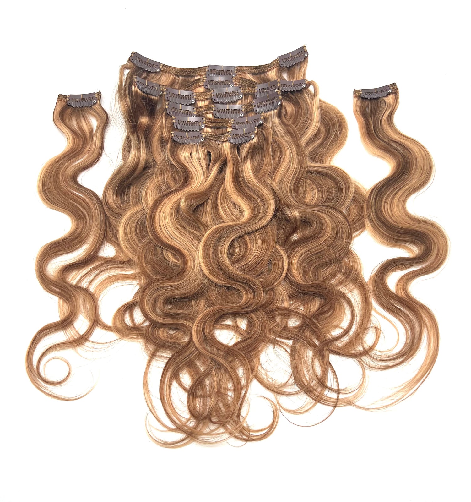 VIP Clip Extensions/ Body Wave  18"  140 grams - ClipeX System - VIP Extensions