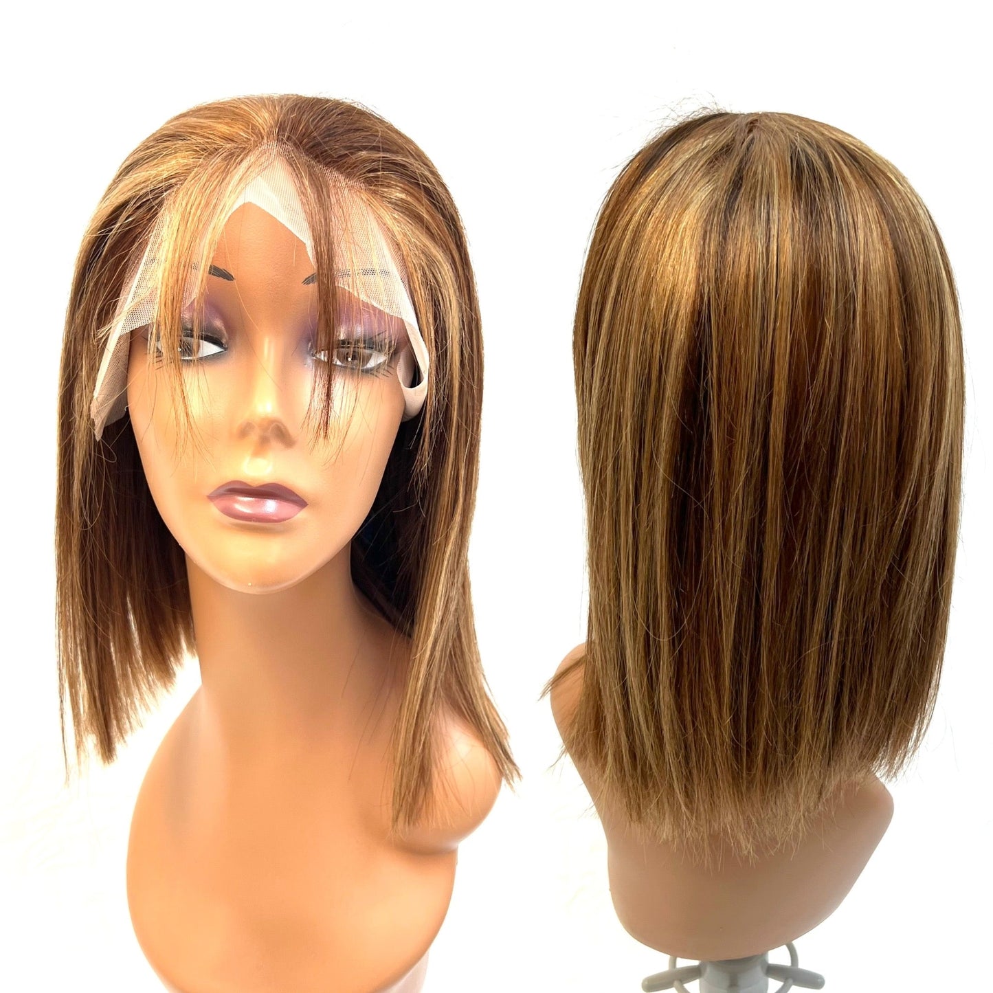 Rio Straight Yonce Brown Frontal Wig - VIP Extensions