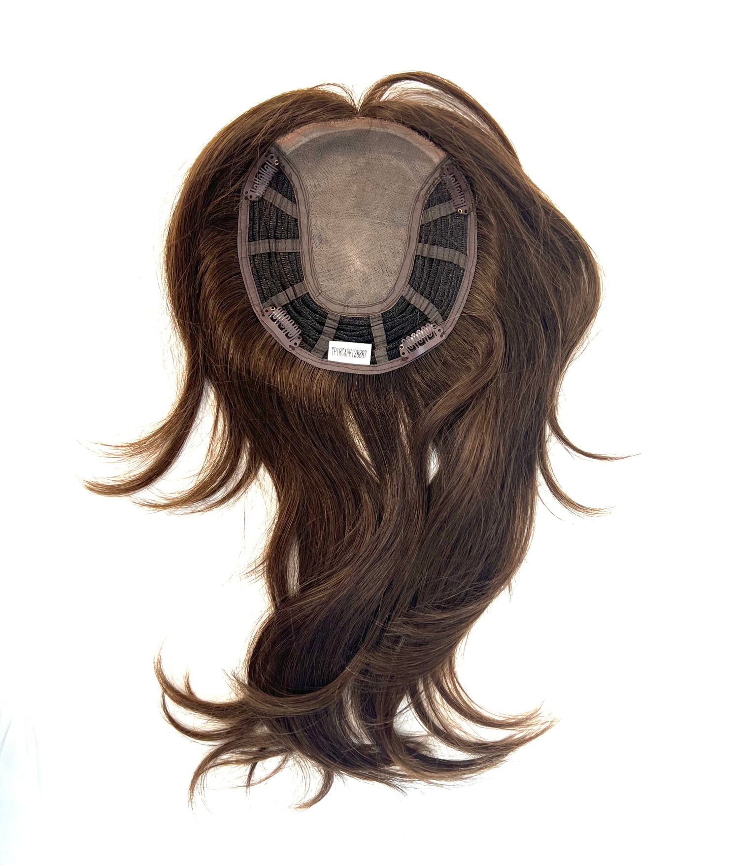 Virgin Remy Human Hair Silk Straight Top Topper Pieces (TP18-NC) - VIP Extensions