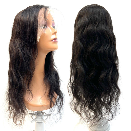 RIO Body Wave Human Hair Front Lace Wig - Natural Black - VIP Extensions