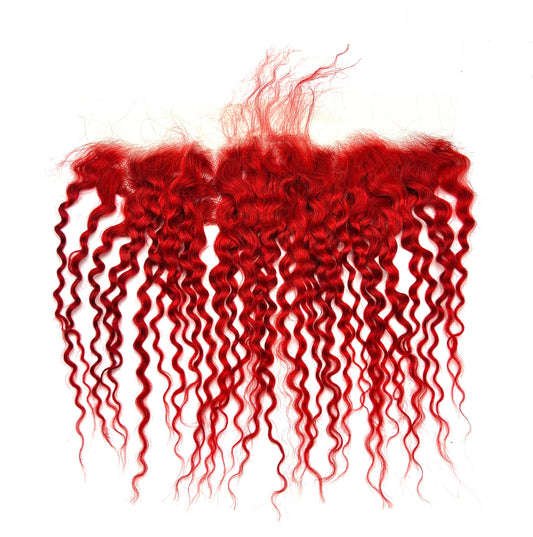 RIO Bohemian Frontal   Ear to Ear  13X4 Red - VIP Extensions
