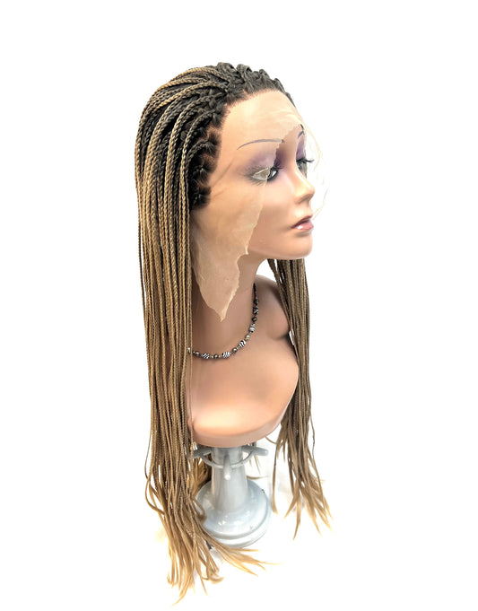 VIP - Synthetic Lace Front Wig Braided 7/27 - VIP Extensions