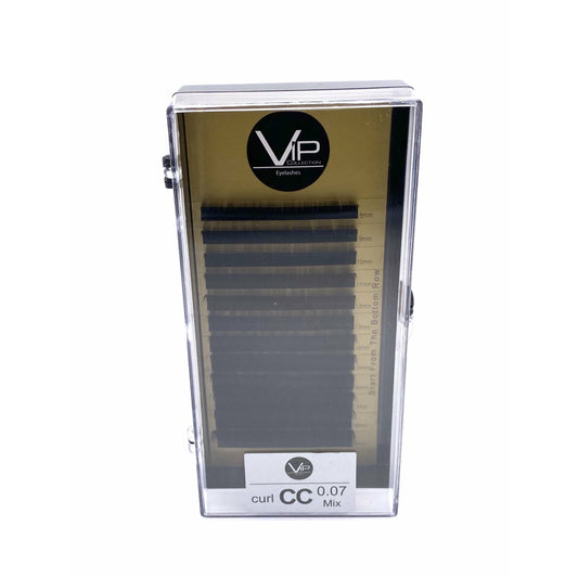 New VIP Faux Mink Lash Extension 12 Lines CC Curl Mix 0.07 mm