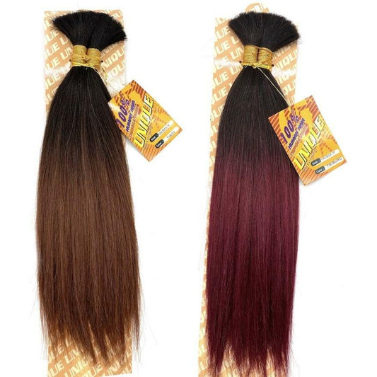 Unique's Yaki Bulk / 100% Human Hair