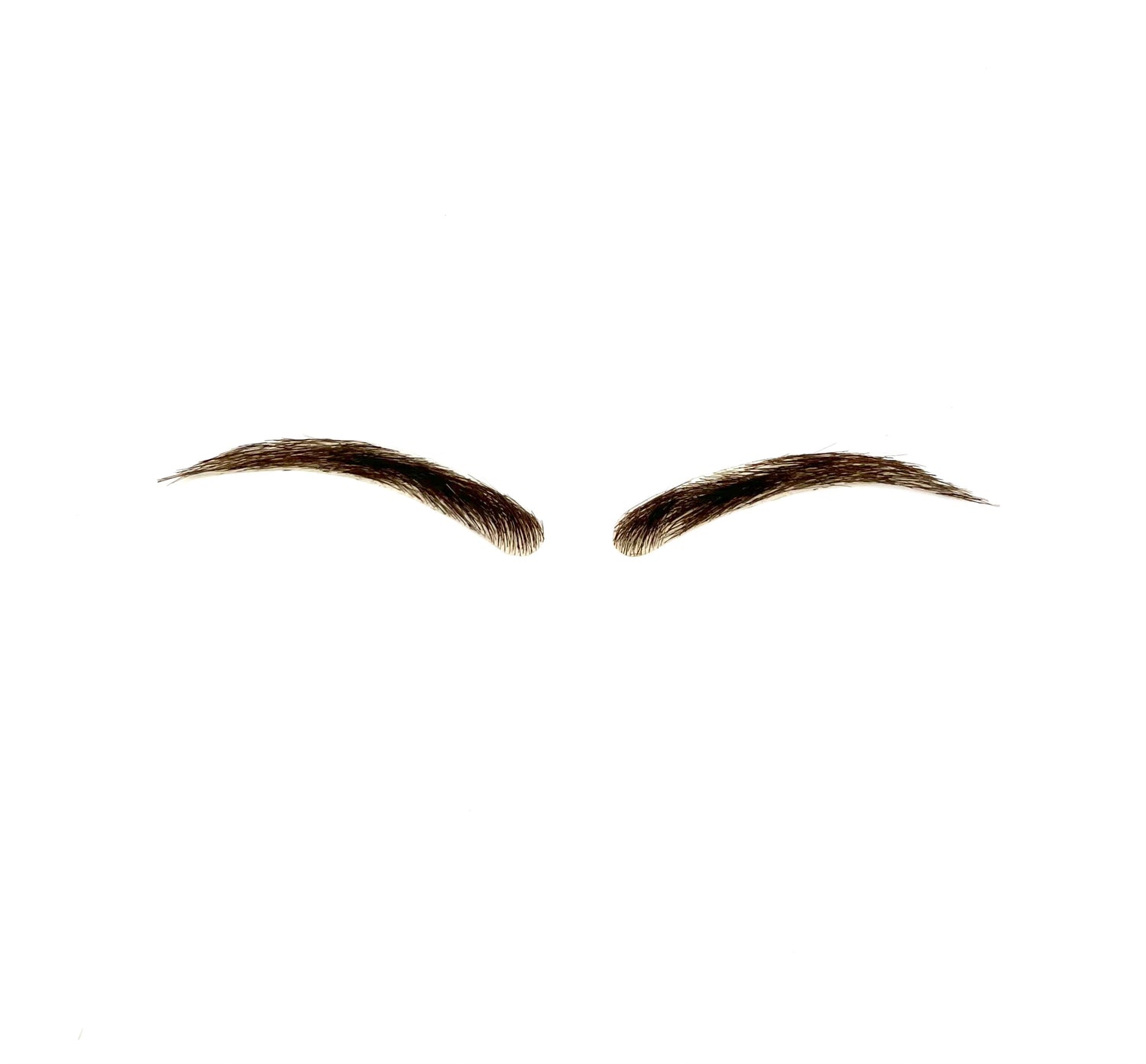 Human Hair Hand Injected PU False Eyebrows - VIP Extensions