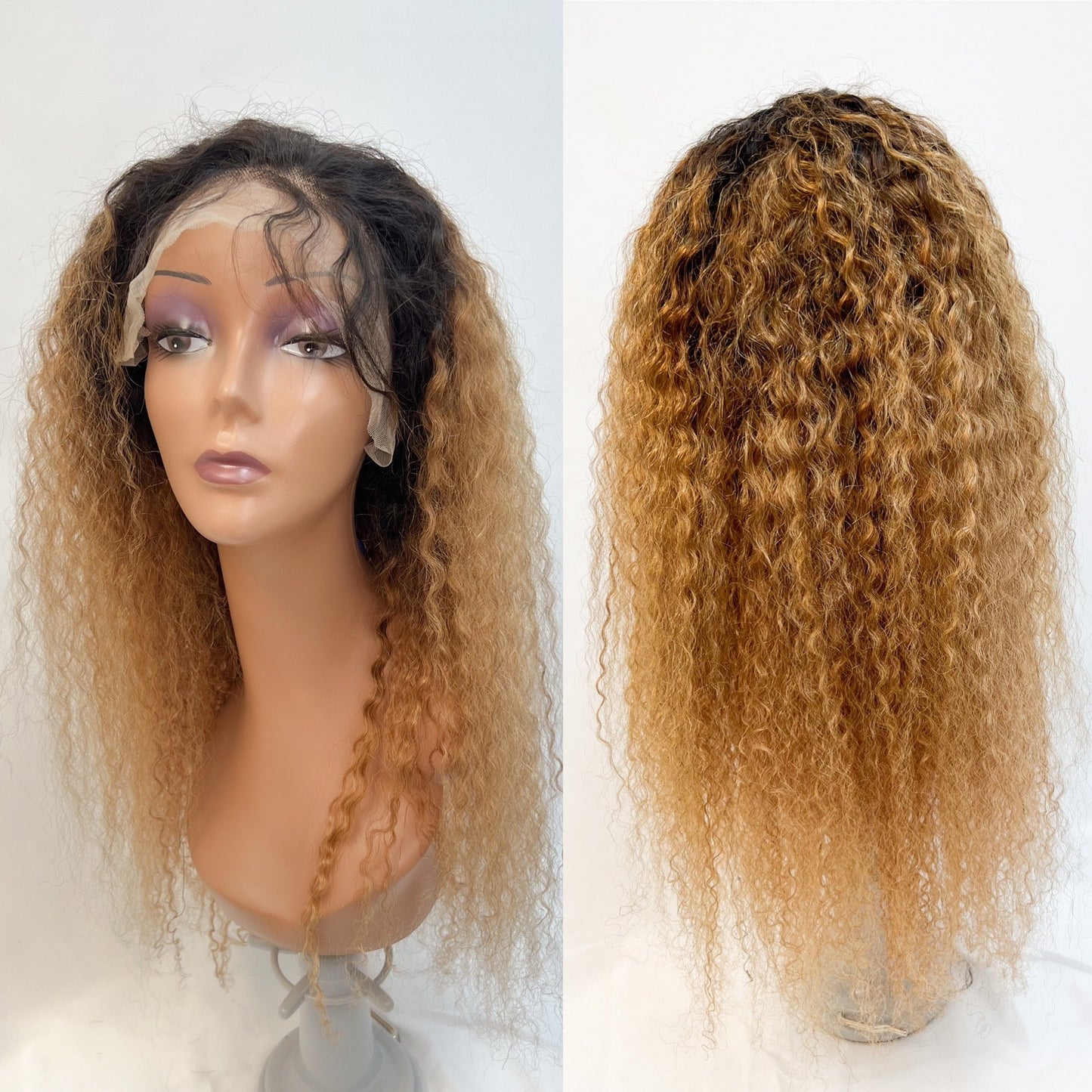 Rio Bohemian lace front Wig -Gold - VIP Extensions