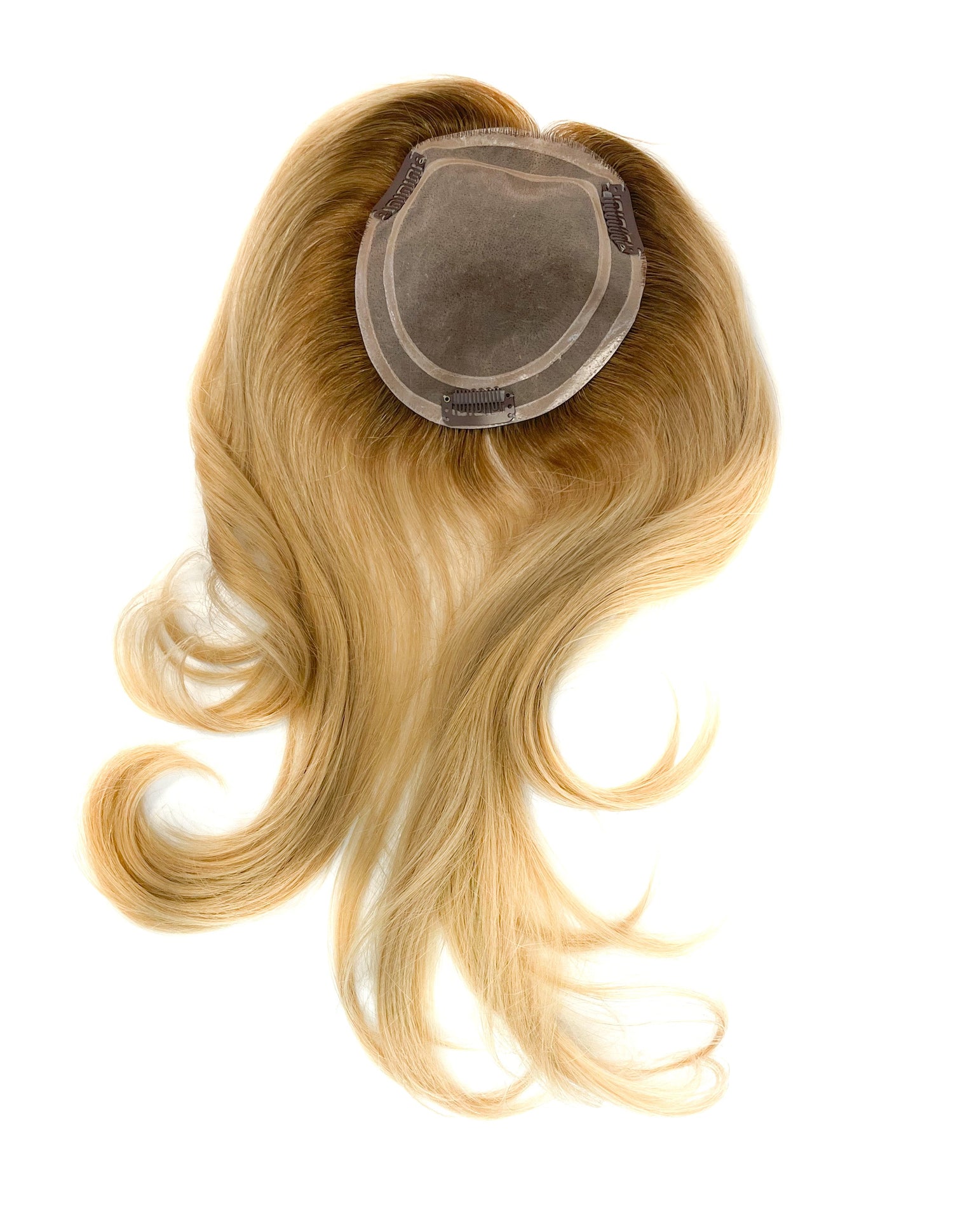 Virgin Remy Human Hair Silk Straight Top Topper Pieces J-TP04 - VIP Extensions