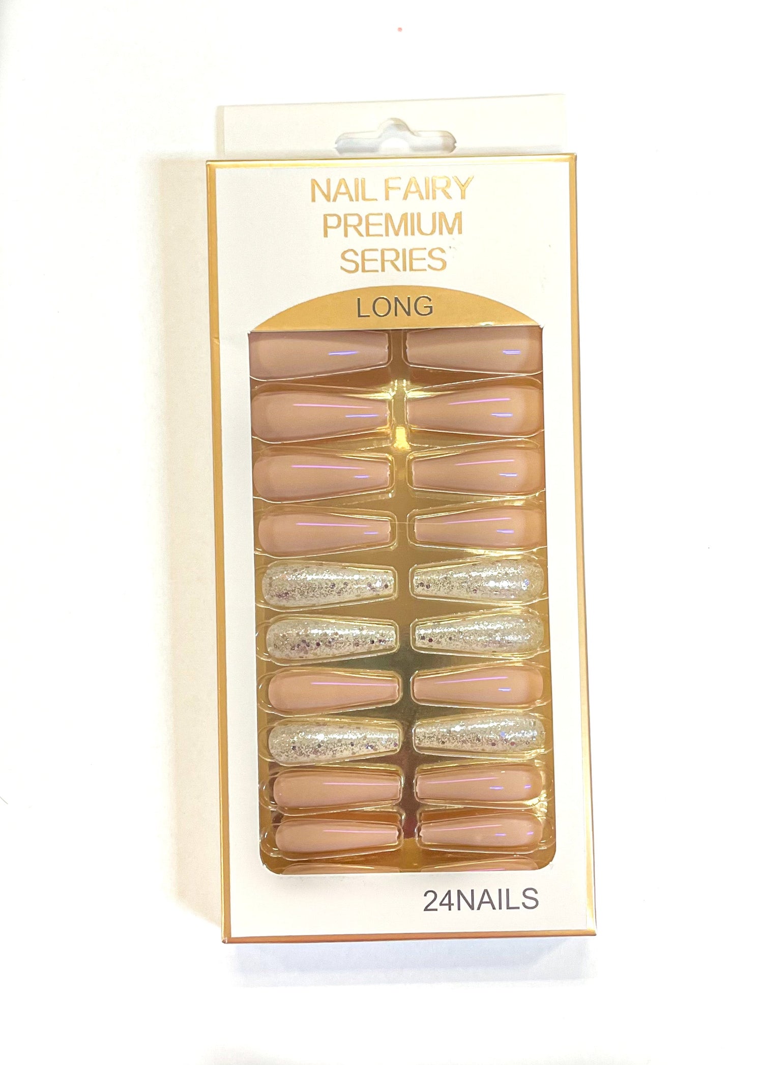 Nail Fairy Premium Series Long Glitter - VIP Extensions