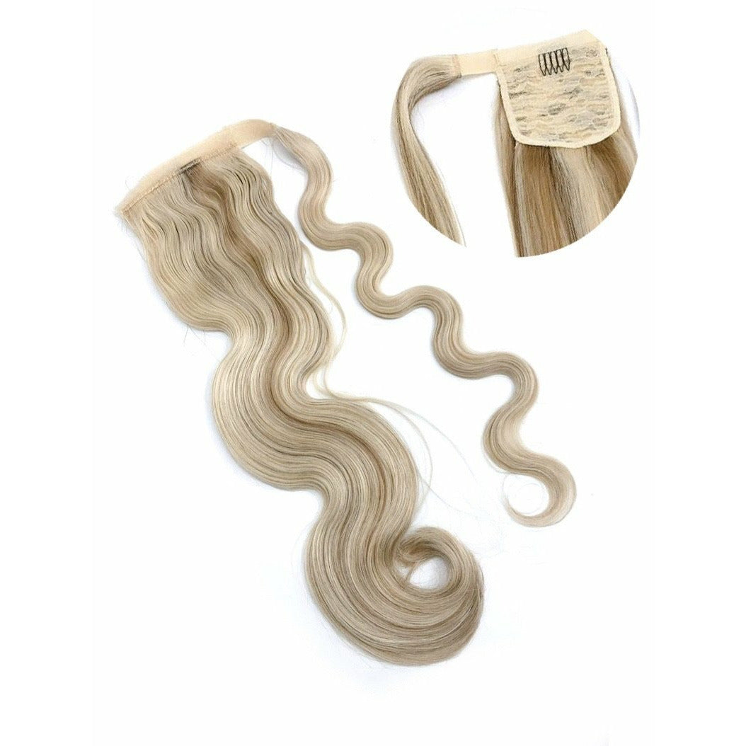 VIP PONYTAIL / Body Wave  100% Human Hair 18" and 24" - VIP Extensions