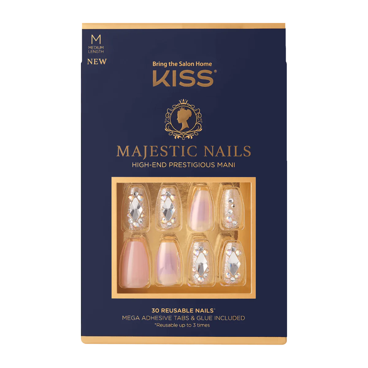 KISS Majestic Nails In a Crown - VIP Extensions