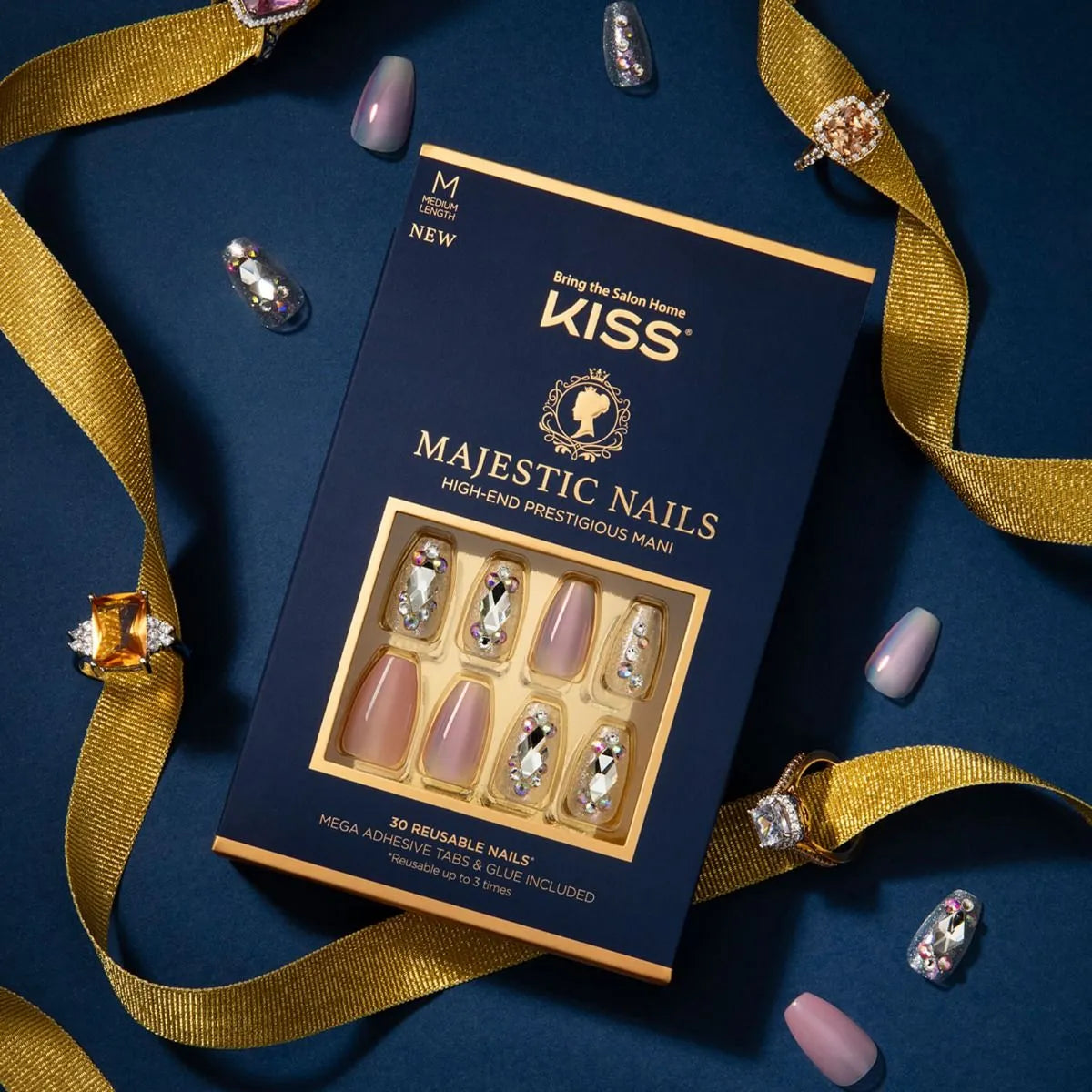 KISS Majestic Nails In a Crown - VIP Extensions