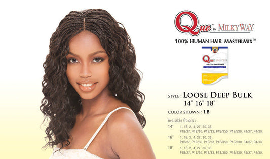 Que by Milky Way Loose Deep Bulk - VIP Extensions