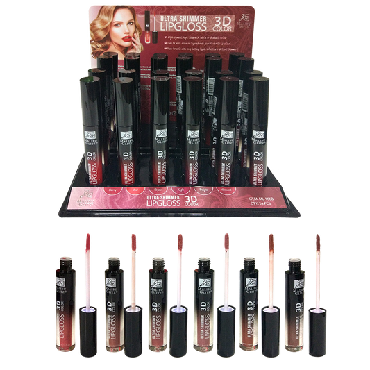 Ultra Shimmer 3D Lipgloss ML-166B (MALIBU GLITZ) - VIP Extensions
