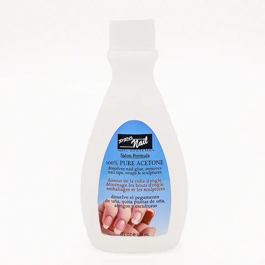 Pro-Nail Pure Acetone / Nail Polish remover  8oz - VIP Extensions