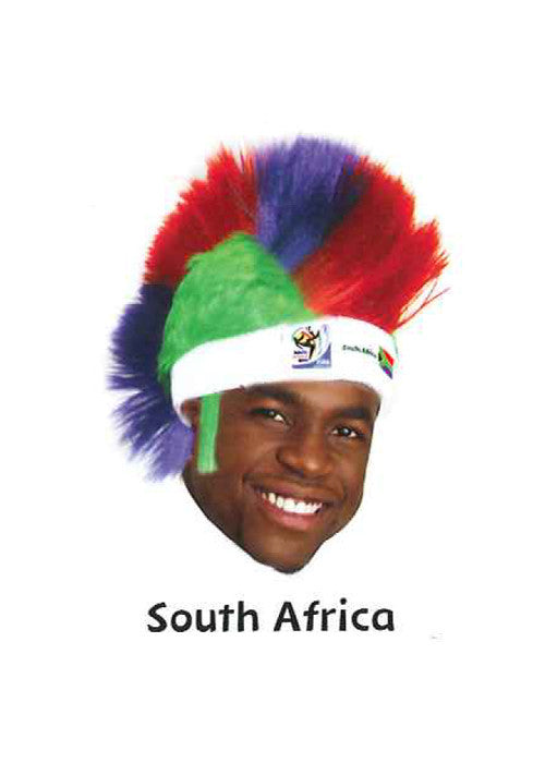 2010 Official FIFA Soccer Mohawk Wig - Hair and Accessories Inc