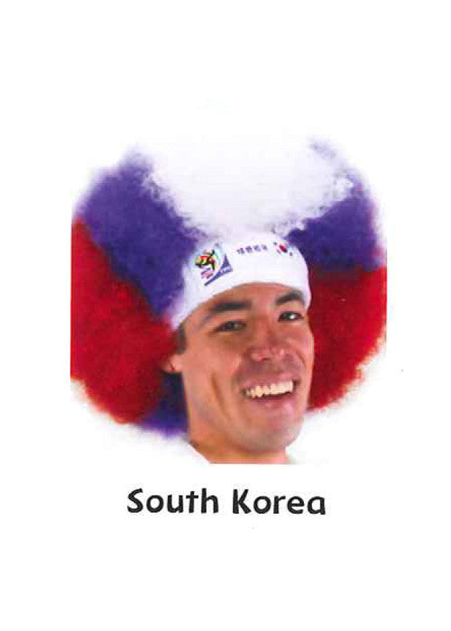 2010 Official Fifa Soccer Afro Wig - Hair and Accessories Inc