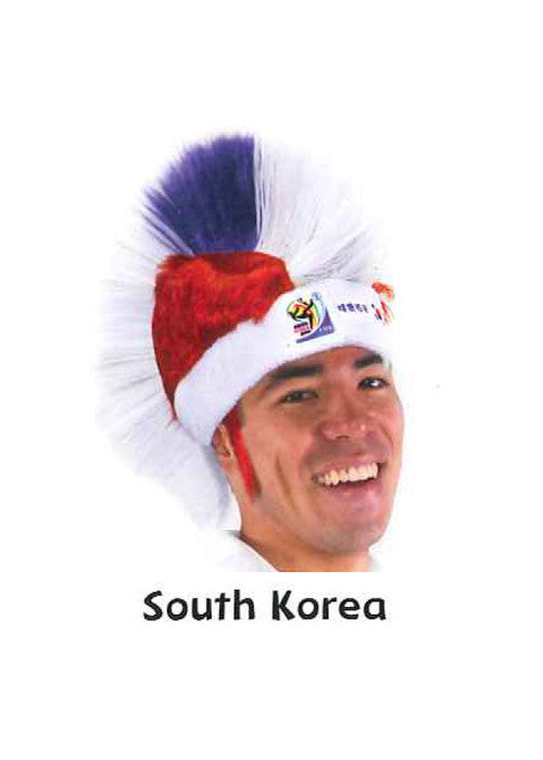 2010 Official FIFA Soccer Mohawk Wig - Hair and Accessories Inc