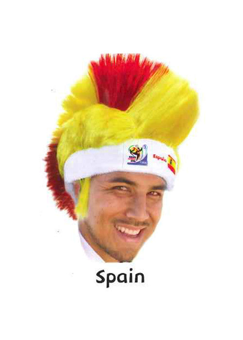 2010 Official FIFA Soccer Mohawk Wig - Hair and Accessories Inc