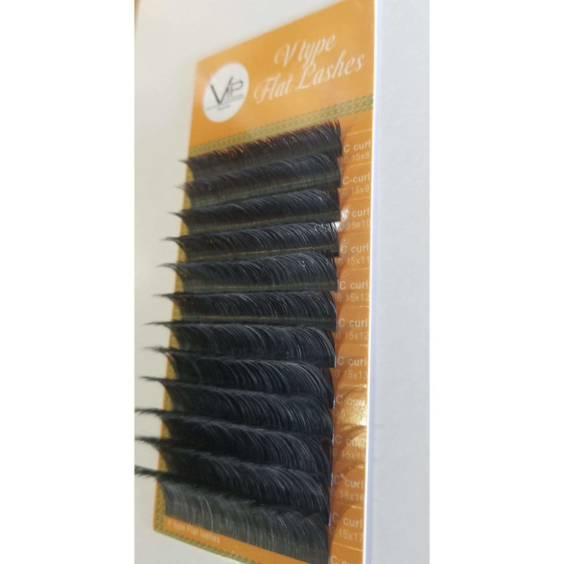 VIP - V Type Flat Lashes - 12 lines 0.15mm C curl - BeautyGiant USA